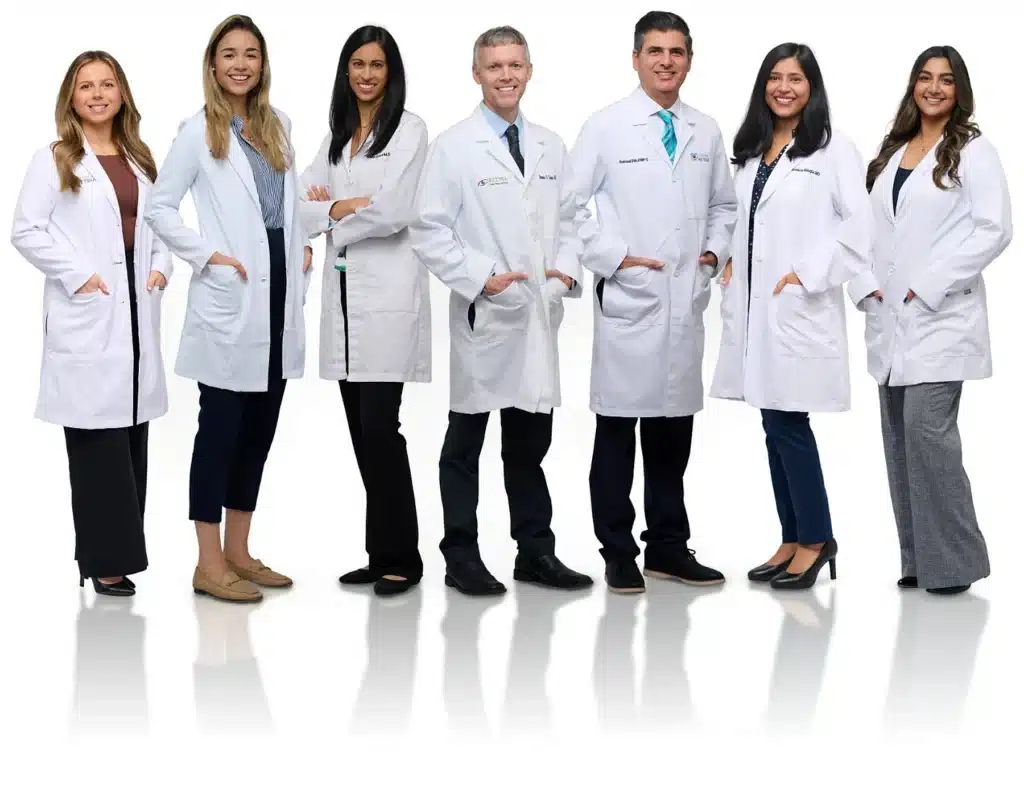 The Shane Retina team of retina specialists, physician assistants, and nurse practitioner in Sarasota, Bradenton, and Venice, Florida